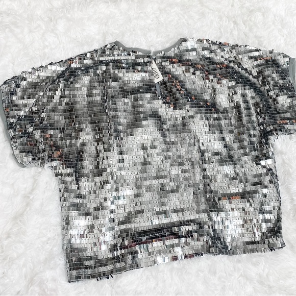 Nanamacs silver sequin matching set - Picture 5 of 7